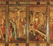 unknow artist The Medieval retable painting